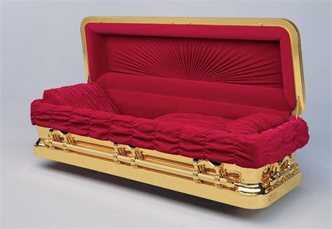 golden casket card|Classic.